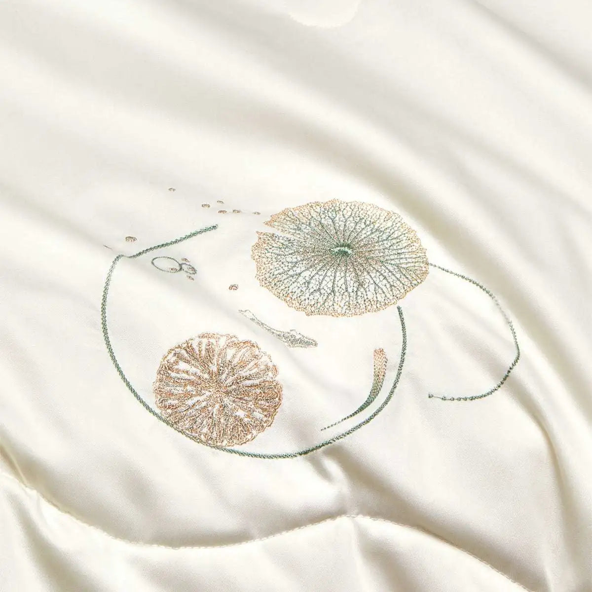 Traceable Silk-Filled Cotton Cover Embroidered duvet