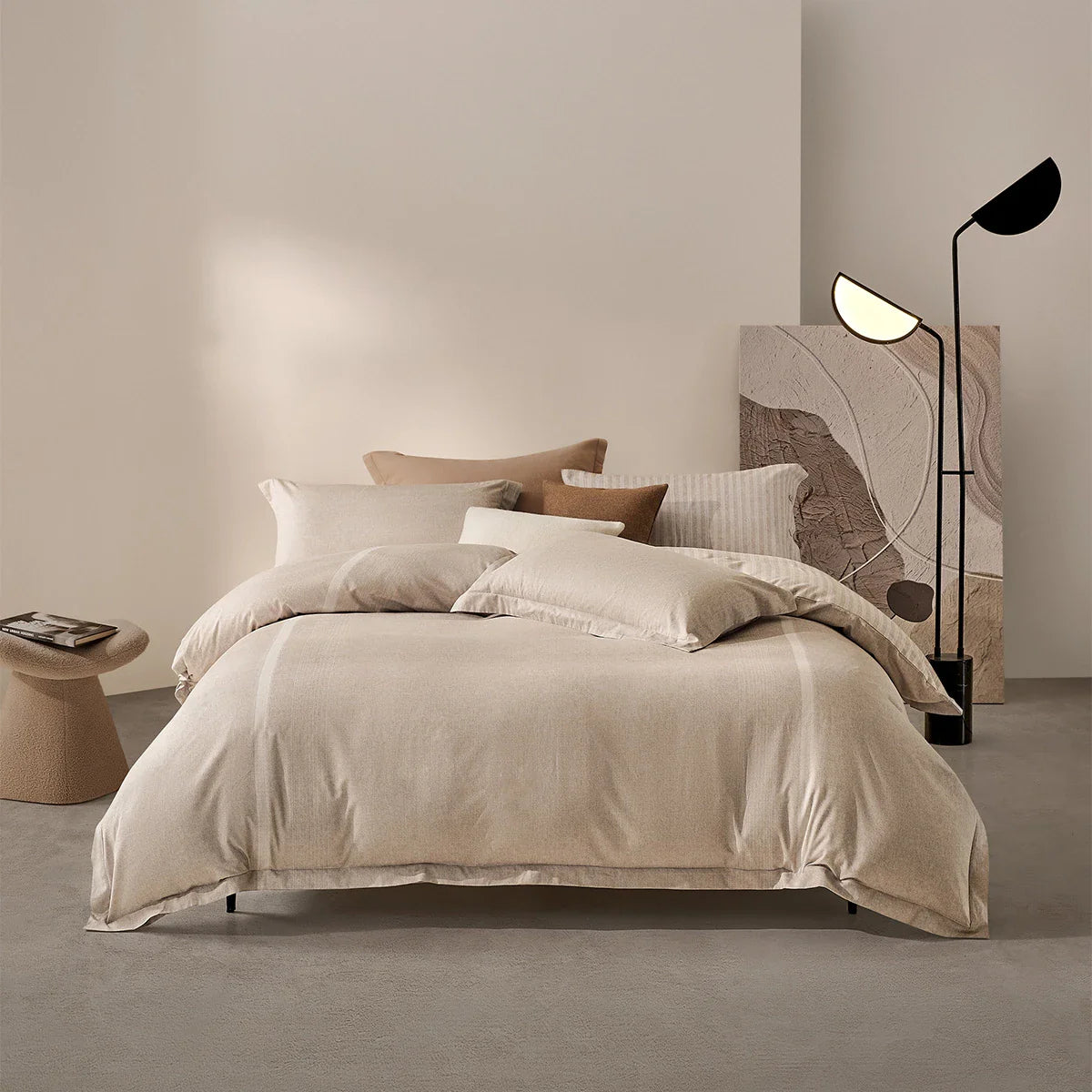 U Zip Cotton Duvet Cover — 300 TC