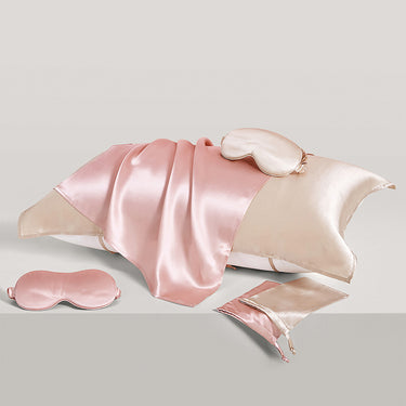 16 Momme Silk Pillowcase Sleep 3-Piece Set