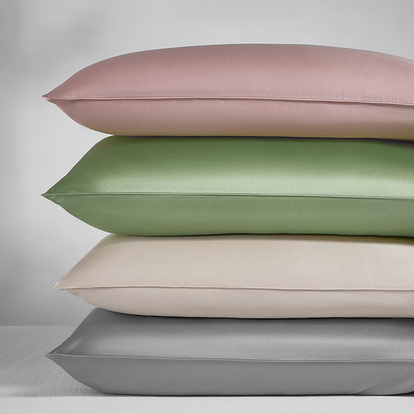 Mulberry Silk-TENCEL™ Blend Pillowcase — 20 Momme