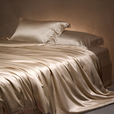 Premium 20 Momme Washable Mulberry Silk Coverless Duvet — All-Season