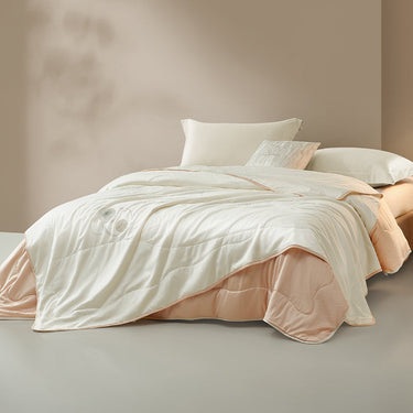 Traceable Silk-Filled Embroidered Cotton Duvet (3.5–14.0 TOG)