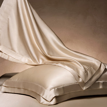 Premium Silk-Cotton Blend Pillowcase - 20 Momme