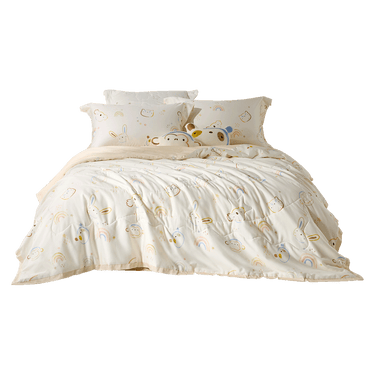 Washable Mulberry Silk Coverless Duvet — 300TC Cotton Shell (3.5–12.5 TOG)