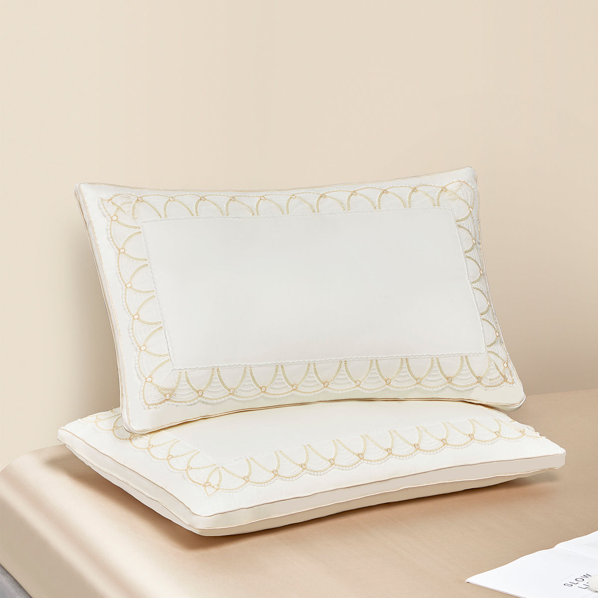Silk Layered Support Pillow
