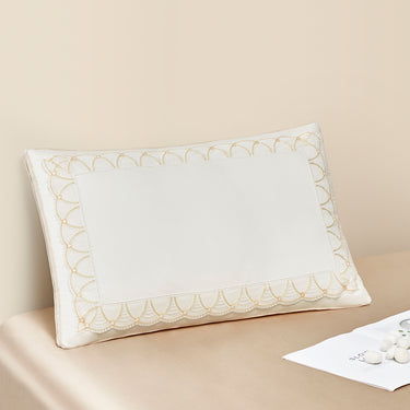Natural Silk Layered Support Pillow