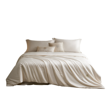 Premium Mulberry Silk-Filled Duvet - Jade Serenity