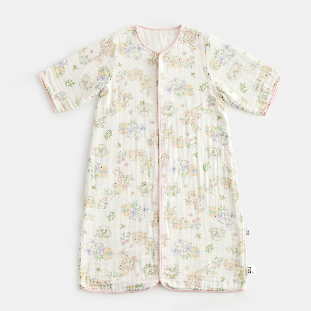 Breathable Two One Muslin Cotton Sleep Bag — 6 Layer
