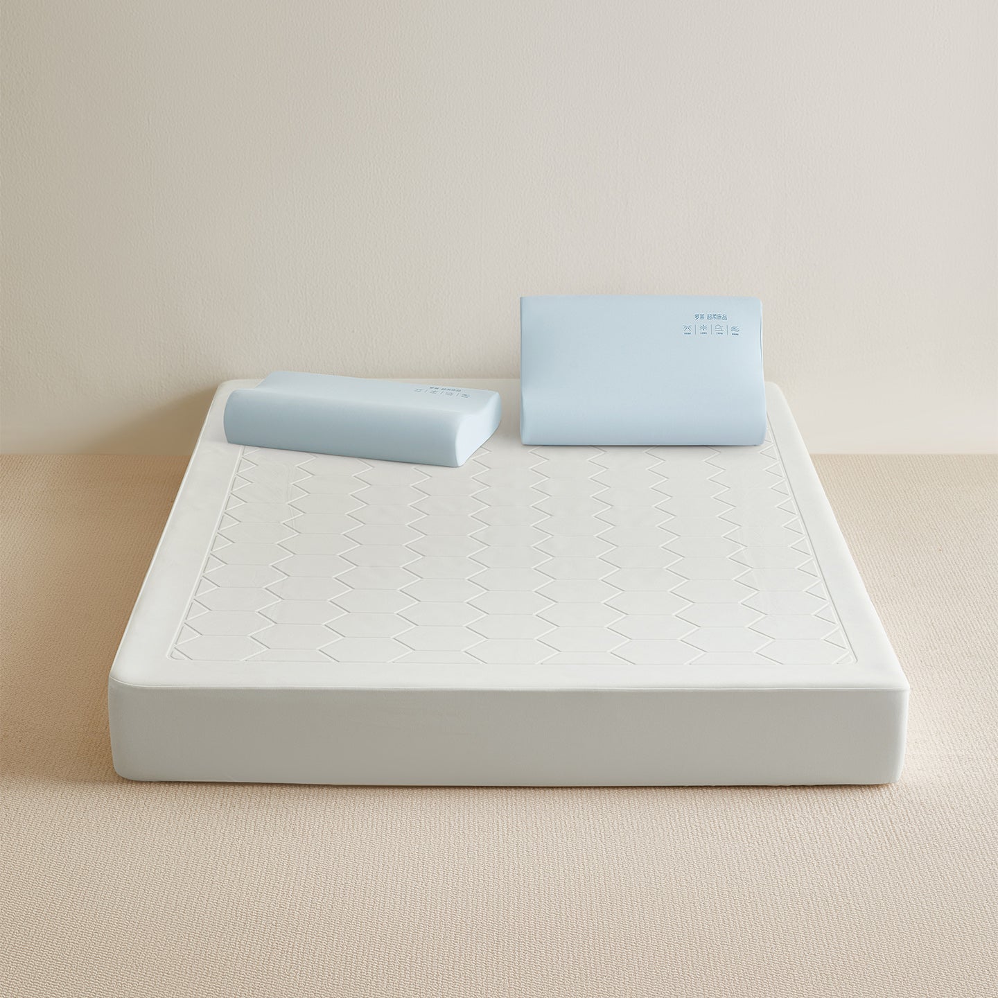 Seamless&Restful Sleep Breathable-Waterproof  Fitted Sheet