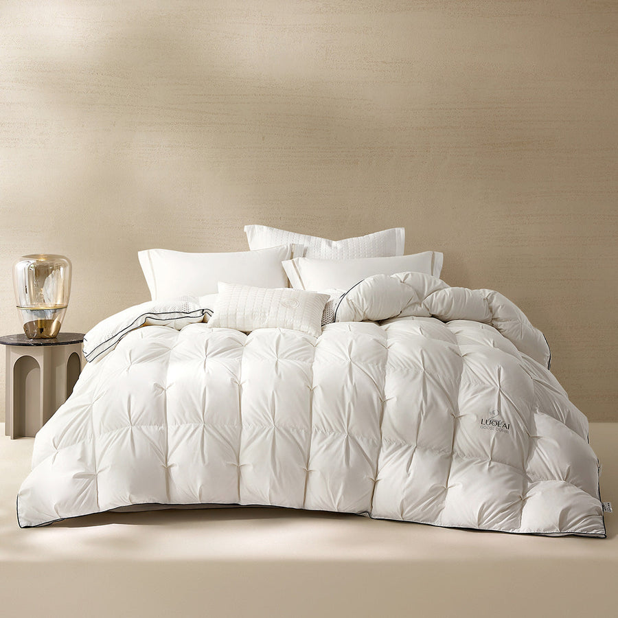 95% White Goose Down Duvet — 650 Fill Power, 10.5–13.5 TOG
